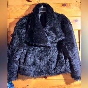 Zara Black Teddy Jacket